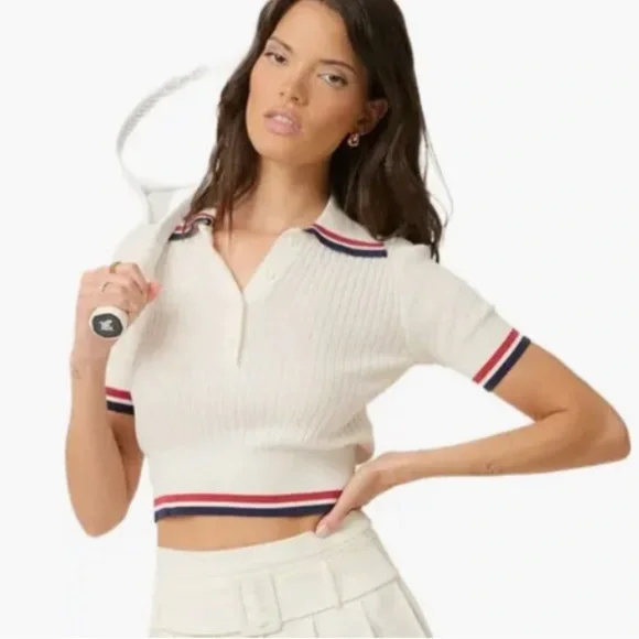 Goldie Byrd Knit Polo - Picture 2 of 8